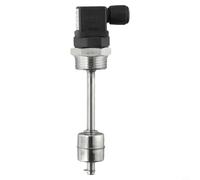 Micpointik Interruptor de flotador de acero inoxidable, sensor de agua vertical, medición de nivel de llenado, resistente a la corrosión, para tanques de agua industriales, 100 mm, bola individual