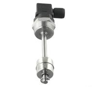 Micpointik Interruptor de flotador de acero inoxidable, sensor de agua vertical, medición de nivel de llenado, resistente a la corrosión, para tanques de agua industriales, 100 mm, bola individual