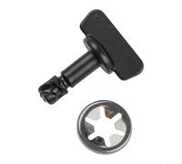 Micpointik Juego de 2 pernos y retenedores 11612237 para Chevrolet Blazer 19-24 para GMC Terrain Denali 18-24 para CADILLAC XT4 sin sensor de colisión, ajuste perfecto