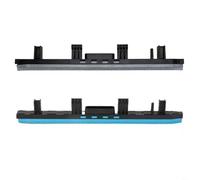 Micpointik Juego de 2 tiras de goma de repuesto compatibles con Kärcher FC BR Serie BR 30/4C 4.777-008 para aspiradoras, color azul y negro