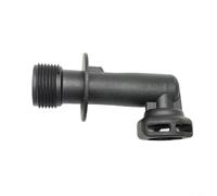 Micpointik Junta de admisión angular para hidrolimpiadora Karcher K2 K3, rosca M26, repuesto compatible con modelos 5.064-395.0 y 4.063-913.0, negro