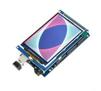 Micpointik Pantalla TFT LCD de 3,5 pulgadas, tecnología IPS, 480 x 320 píxeles, función táctil, funcionamiento de 5 V/3,3 V, para interfaz Spi e I2C, para ranura SD, apto para Arduino para proyectos