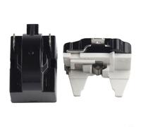 Micpointik PTC Start Relay para refrigerador compresor con protección contra sobrecarga, repuesto de 2 pines para mini refrigeradores y dispositivos de refrigeración, negro, 1 relé de arranque (2 pin
