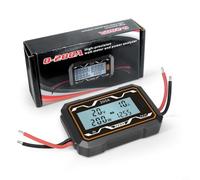 Micpointik RC200A - Vatimetro digital (0-60 V hasta 200 A, con retroiluminación para pruebas de baterías solares, automoción, voltaje, corriente, medidor de potencia, analizador (200 A)