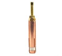 Micpointik Soplete de soldadura de condensador para m10 de cobre para alicates Wolf, resistente al desgaste con regulación automática de fuerza de sujeción para soldadura vertical precisa en