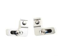 Micpointik Soporte de palanca de cambios de aleación de aluminio ligero y estable para desviador SRAM adecuado para ISpec EV grupo de frenos M4100 hasta M9100 MTB Road Bike Juego de 2 piezas de