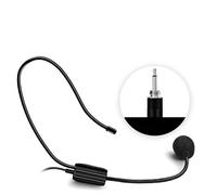 MICR¨®Fono Auricular MICR¨®Fono con Cable de 3,5 mm Conector montado en la Cabeza del Altavoz MICR¨®Fono con cancelaci¨®n de Ruido para Android, PC, tabletas con Uso c¨®Modo