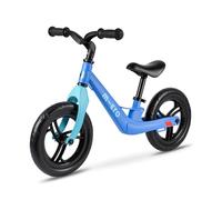 Micro® Balance Bike Lite, +2 Años, Bicicleta de Equilibrio Muy Ligera, Cuadro de Magnesio, Peso: 2,6kg, Carga Máx: 50Kg, Suspensión Trasera, Sillín Regulable. (Chameleon Blue)