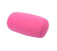Micro Bead Roll Cushion - Super Soft Microbead Travel Neck Support Bolster Tube Pillow - Squishy Cushion Back Head Suppport Column Cushions for Stress Relief, Relaxing(Pink)