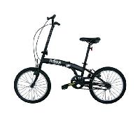 Nilox, Bike X0, Bicicleta Plegable Adulto, Fácil de Transportar, Diseño Moderno con Cuadro de Acero Opaco y Ruedas de Aluminio de 20'', Bicicleta Adulto Ligera de 12 kg