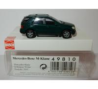 Micro Busch Ho 1/87 Mercedes-Benz Clase M W164 2005 Verde Oscuro #49810 IN Box