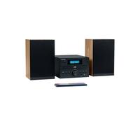 Thomson Microcadena Dab+ Bluetooth, radio DAB, CD/MP3, USB - Madera y negro
