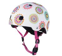 Micro® | Casco Infantil para Patinete o Bicicleta | Luz Trasera de Seguridad 3 Posiciones | Ultraligero 250 Gramos | Cierre Magnético | Niños y Niñas (Doodle, Talla S (2-5 Años / 48-53cm))
