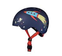 Micro® | Casco Infantil para Patinete o Bicicleta | Luz Trasera de Seguridad 3 Posiciones | Ultraligero 250 Gramos | Cierre Magnético | Niños y Niñas (Rocket, Talla S (2-5 Años / 48-53cm))
