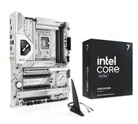 MICRO CENTER Combo de CPU Motherbard - Ultra 7 265KF 20 núcleos para juegos desbloqueado procesador de escritorio con placa base Z890 AYW Gaming WiFi W LGA 1851 ATX