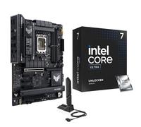 Micro Center Combo de placa base de CPU - Intel Core Ultra 7 265K 20 núcleos desbloqueado procesador de escritorio con Asus Tuf Gaming Z890-Plus WiFi LGA 1851 ATX placa base