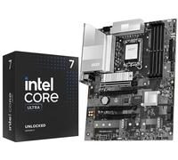 MICRO CENTER Combo de placa base de CPU - Ultra 7 265K Procesador de escritorio de 20 núcleos de hasta 5.5 GHz con placa base Pro Z890-S WiFi lga 1851