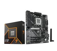 Micro Center Procesador AMD 9700X con placa base WiFi GIGABYTE B850 para juegos