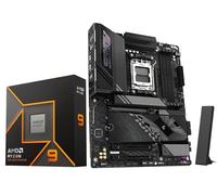 Micro Center Procesador AMD 9950X con placa base GBT X870E AORUS Elite WF7
