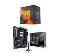 MICRO CENTER Procesador AMD Ryzen 7 7800X3D con ASUS TUF Gaming B850-E WiFi ATX Motherboard (DDR5, PCIe 5.0, Wi-Fi 6E, USB 20Gbps Type-C)