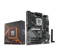 Micro Center - Procesador de CPU AMD Ryzen 7 7700X con placa base WiFi para juegos B850 (ATX, DDR5, 3X M.2, PCIe 5.0, USB-C, WIFI6)
