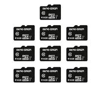 Micro Center Tarjeta de memoria flash micro SDHC de 16 GB clase 10 con adaptador para dispositivos móviles, teléfono, tablet, almacenamiento de drones y grabación de video Full HD, 80 MB/s UHS-I, C10