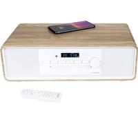 Thomson MIC301IBT Radio CD Bluetooth 60 W MP3/USB con Carga Inalámbrica Blanca