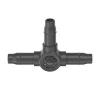 Micro-Drip Pieza T (3/16" x 4,6 mm, 10 ud.)
