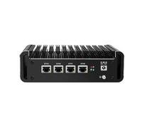 Micro Firewall Appliance, Mini PC, pFsense, Mikrotik, OPNsense, Untangle, Sophos XG, VPN, Router PC, Intel Celeron J4125, HUNSN RJ20, AES-NI, 4 x Intel I211 LAN, HDMI, Console, 16G RAM, 64G SSD