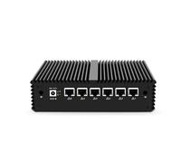 Micro Firewall Appliance, VPN, Router PC, Intel I3-7100U, 6x1000MbE I211-V, DDR4, mini computadora de computadora compatible con WiFi de doble banda para negocios industriales, 8GB RAM 256GB SSD