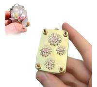 Micro Flower Press,Mini Flower Press Kit,Plants Art & Crafts Metal Flowers Pressing,DIY Pressed Plant Preservation Kits For Arts and Crafts Lovers Gifts(Colour-B)