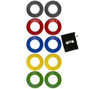 Micro Gainz - Juego de discos de peso fraccionales calibrados de 10 piezas con bolsa (elige un color), diseñado para pesas olímpicas, utilizado para entrenamiento de fuerza y micro carga, fabricado en