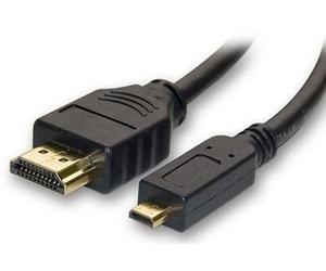 Micro HDMI Cable para EVO 4 G XT800 moto Droid X Serie 9 Xperia Arc