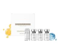 Micro Infusion System, Micro Needling Set con sérum de microneedling, Micro Infusion Face Smooth Skin, Microneedling Set Mejora las líneas y arrugas, refuerzo de labios con 3 botellas de esencia y 1