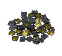 Micro interruptor 100 Uds de membrana 4x4x 0,8 MM 4X4X0,8mm botón táctil tacto 4 pines 4 * 4 * 0, SMD