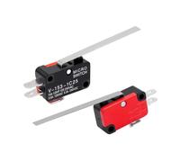 Micro Interruptor Con Palanca - Sensor Final De Carrera - 15A - 250V - Micro Switch - Pack 2 Unidades - M053