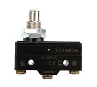 Micro Interruptor de Límite 15A 3 Pines, Montaje en Panel, Plunger con Rodillo - Alta Sensibilidad, Acción Instantánea, Uso Industrial y Doméstico