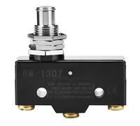 Micro Interruptor General 15A, émbolo de Montaje Panel CE, Interruptor Presión Normalmente Abierto Límite Momentáneo Interruptor Viaje Eléctrico de Final de Carrera para Circuito Electrónicos (1307)