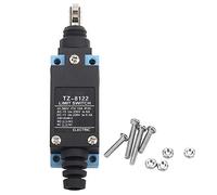 Micro Interruptor Momentáneo Estanco, Limit Switch Compacto con Reinforced Plastic y Zinc, Reset Automático - Doble Mecanismo de Resorte, Alta Durabilidad para Uso Industrial (En el rodillo vertical