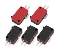 Micro Interruptor V-16-1C25 SPDT Tipo de Botón de Pin, 16A 250VAC - Aplicaciones Electrónicas y de Automatización，doble contacto interruptor de fin de carrera (5 Piezas)