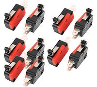 Micro interruptores 10 piezas V-155-1C25 Brazo de palanca rodillo SPDT interruptor límite 3 terminales momentáneos