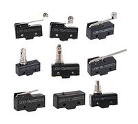 Micro interruptores, 10 Uds., LXW5 11N1 11N2 11G1 11G2 11G3 11Q1 11Q2 11D1 11M, interruptor de límite botón brujas viaje, microinterruptor 3 terminales tornillo(10pcs 11g2,Copper contact)