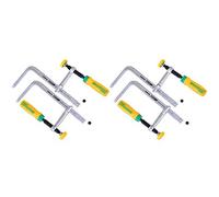 Micro Jig DVC-538K2 MATCHFIT juego de abrazaderas de cola de milano con mango de agarre suave (paquete de 4)