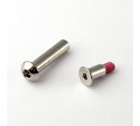 Micro® | Juego Tornillos para patinetes Mini, Maxi, Sprite y Otros patinetes de 2 Ruedas | Pack Macho y Hembra | Repuesto Original | Piezas de Recambio para Scooter (33mm)