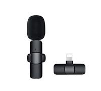 Micro Lazo inalámbrico para iPhone, micrófono inalámbrico Plug-Play para Vlog, transmisión en Vivo, Youtube, Twitter, TikTok, Facebook, reducción de Ruido y sincronización automática