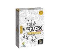 MICRO MACRO: SHOWDOWN - Juego de mesa - Juego de encuestas - Para toda la familia - 10 años en adelante - 1 a 4 jugadores - Versión francesa - Observación y deducción - Golden Ace 2021 (juego del año)