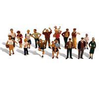 Micro-Mark Woodland Scenics® 16 People - HO Scale (Importación USA)