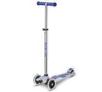 Micro Maxi Deluxe Flux LED | El Original | Patinete Infantil a Partir de 5 años | Incluye Ruedas LED | Cubierta Transparente | Directamente del Fabricante