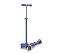 Patinete Micro Maxi Deluxe Led Azul
