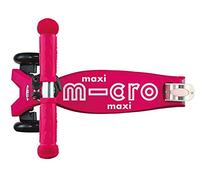 Micro® | Maxi Deluxe LED Patinete 3 Ruedas Niños | Ruedas con Luces LED | Sistema de Giro por inclinación | Altura Regulable | 5-12 Años | Niños y Niñas